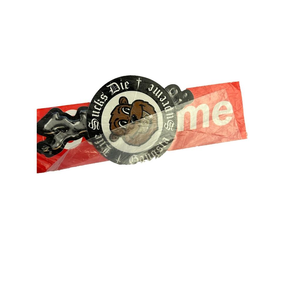 Supreme Life Sucks Die LSD Sticker Pack Beaver Gold Grills Authentic